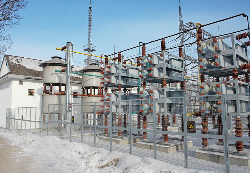 مشروع أجهزة SVC لمحطة التحويل SGCC Donganshan في الصين